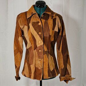 Neutral Zone Patchwork Leather Jacket – Size M